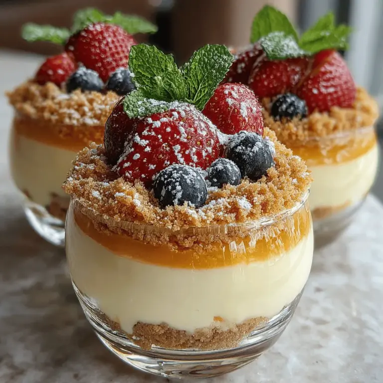 When the sun is shining and the temperatures rise, there’s nothing quite like a light, refreshing dessert to elevate your spirits. Enter the Zesty Creamy Lemon Parfaits—a delightful treat that embodies the essence of summer with every spoonful. These parfaits offer a perfect balance of creamy texture and zesty flavor, making them an ideal choice for warm-weather gatherings, picnics, or simply as a sweet indulgence after dinner.