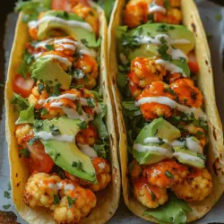In recent years, plant-based recipes have surged in popularity, driven by a growing awareness of health, environmental sustainability, and the desire for more diverse culinary experiences. As people turn to vegetarian and vegan diets, the quest for satisfying and flavorful meals has led to creative interpretations of classic dishes. Among these, Crispy Buffalo Ranch Cauliflower Tacos stand out as a vibrant and mouthwatering option. These tacos combine the bold flavors of buffalo sauce with the creamy richness of ranch dressing, all while maintaining a crispy texture that makes them irresistible.