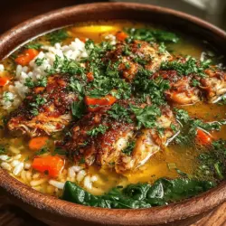 In the realm of comforting dishes, few can rival the heartwarming embrace of a hearty soup. Zesty Lemon Chicken and Rice Soup stands out as a vibrant option that not only warms the body but also tantalizes the taste buds with its bright citrus notes and savory ingredients. This recipe is particularly perfect for busy weeknights or a cozy weekend meal, delivering nourishment and delight in every spoonful. The combination of tender chicken, wholesome rice, and fresh vegetables creates a symphony of flavors that is both satisfying and uplifting.