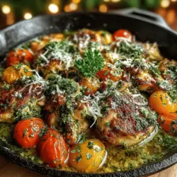 In today's fast-paced world, finding quick and delicious meal options can be a challenge. Whether you're a busy professional, a parent juggling multiple tasks, or simply someone who values convenience in cooking, the Quick & Zesty Pesto Chicken & Tomato Skillet is a perfect solution. This vibrant dish marries tender chicken with juicy cherry tomatoes and aromatic basil pesto, delivering a satisfying meal that can be on your table in just 20 minutes.