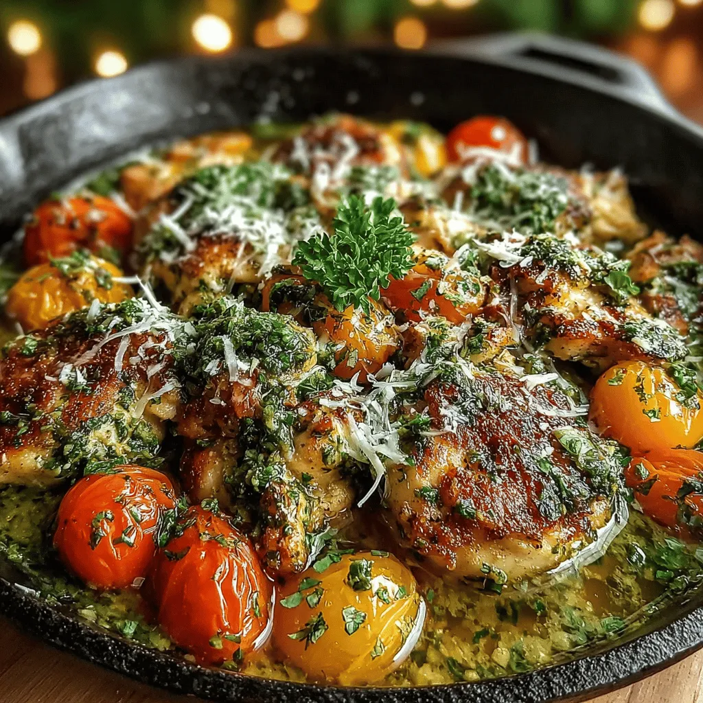 In today's fast-paced world, finding quick and delicious meal options can be a challenge. Whether you're a busy professional, a parent juggling multiple tasks, or simply someone who values convenience in cooking, the Quick & Zesty Pesto Chicken & Tomato Skillet is a perfect solution. This vibrant dish marries tender chicken with juicy cherry tomatoes and aromatic basil pesto, delivering a satisfying meal that can be on your table in just 20 minutes.