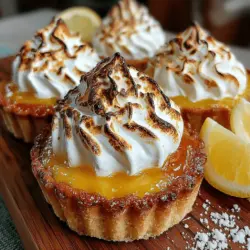 Lemon meringue pie has long been a beloved dessert, captivating taste buds with its harmonious blend of tangy lemon filling, fluffy meringue, and a buttery crust. This dessert has earned its place in the hearts of many, often gracing the tables of family gatherings and festive occasions. However, as culinary trends evolve, mini versions of this classic pie have emerged as a delightful alternative. Zesty mini lemon meringue pies offer the same cherished flavors but in a more convenient and playful format, making them perfect for both gatherings and individual indulgence.