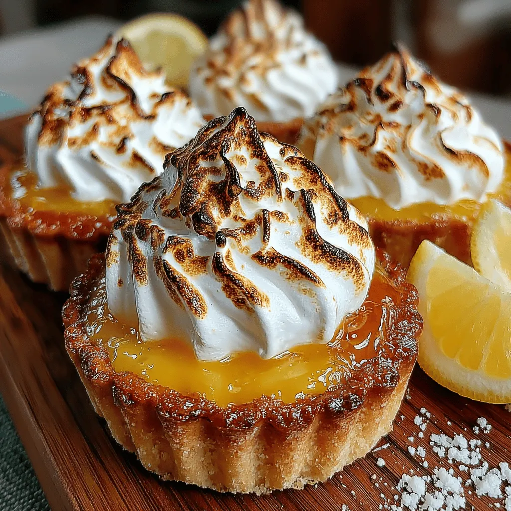 Lemon meringue pie has long been a beloved dessert, captivating taste buds with its harmonious blend of tangy lemon filling, fluffy meringue, and a buttery crust. This dessert has earned its place in the hearts of many, often gracing the tables of family gatherings and festive occasions. However, as culinary trends evolve, mini versions of this classic pie have emerged as a delightful alternative. Zesty mini lemon meringue pies offer the same cherished flavors but in a more convenient and playful format, making them perfect for both gatherings and individual indulgence.