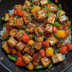 Stir-fry dishes have gained immense popularity across various cuisines worldwide, celebrated for their quick cooking methods and vibrant flavor combinations. From the bustling streets of Bangkok to the home kitchens of New York, stir-fry has become a beloved meal option that caters to a wide range of dietary preferences. Among these delightful dishes, the Sweet Chili Tofu Stir-Fry stands out as a colorful, nutritious choice, particularly appealing to vegetarians and vegans alike. This dish masterfully balances sweet, spicy, and savory flavors, while the combination of textures—from crispy tofu to crunchy vegetables—creates a sensory experience that is both satisfying and wholesome.