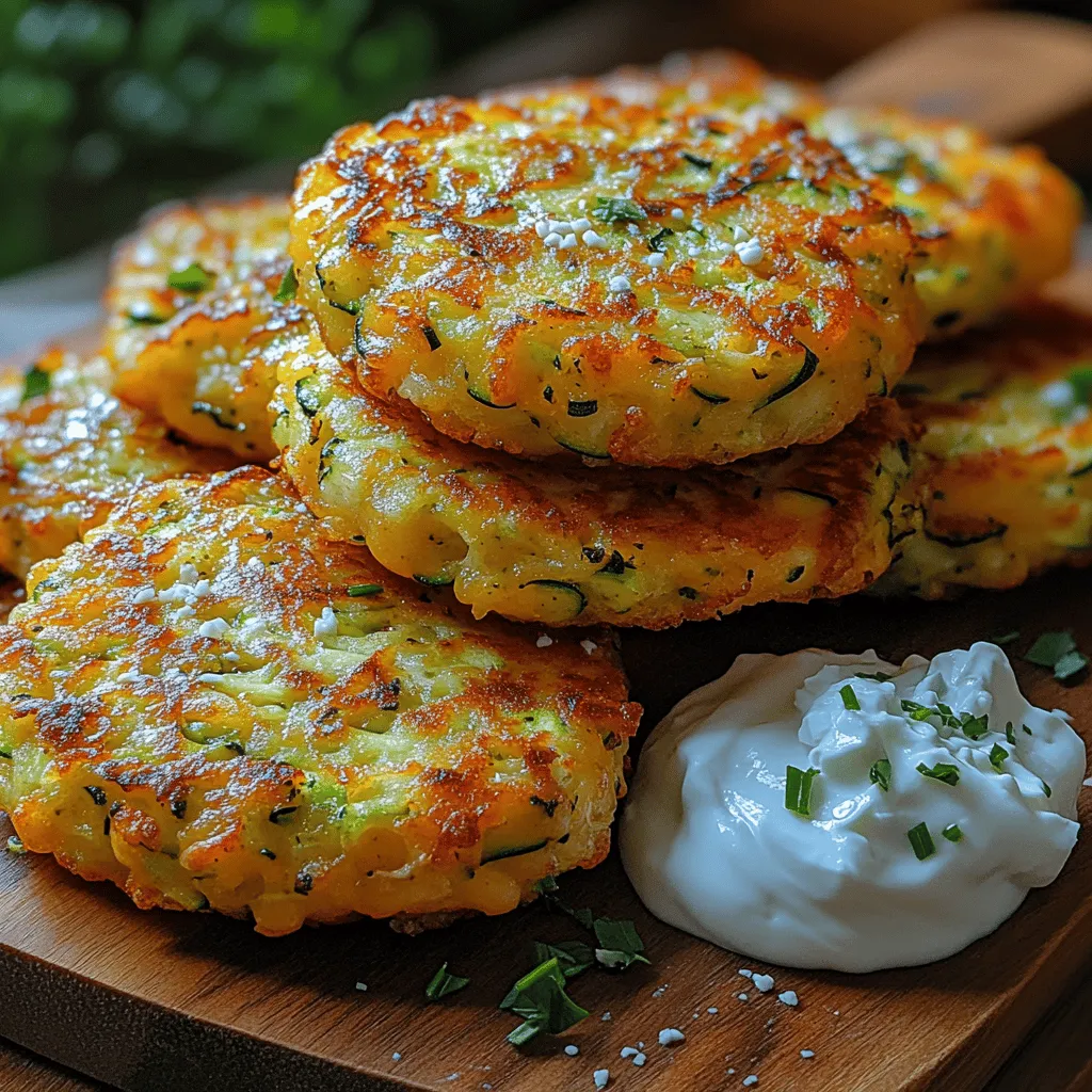 In the world of comfort food, fritters often hold a special place, offering a delightful combination of flavors and textures that can elevate any meal. One such recipe that embodies this deliciousness is Zucchini & Cheese Fritters Delight. This dish not only satisfies your taste buds but also provides a creative way to incorporate vegetables into your diet. With a crispy exterior and a cheesy, flavorful interior, these fritters are perfect as an appetizer, snack, or light meal.