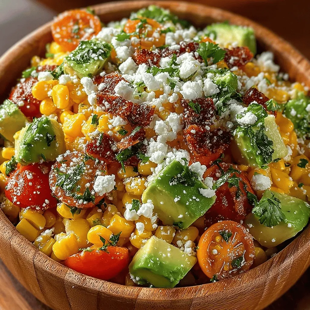 Looking for a refreshing and nutritious dish that captures the essence of summer? The Sunny Delight Sweet Corn & Avocado Salad is a vibrant celebration of fresh ingredients that not only tantalizes your taste buds but also nourishes your body. This salad combines the sweetness of fresh corn with the creamy richness of ripe avocados, making it a delightful choice for a wide array of occasions, from casual picnics to elegant barbecues.