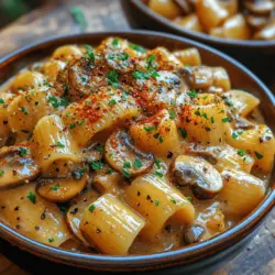 Creamy Mushroom Stroganoff Bowls offer a delightful blend of rich flavors and comforting textures, making them a beloved choice among home cooks and food enthusiasts alike. This dish, rooted in tradition yet adaptable to modern tastes, is perfect for those seeking a hearty meal that satisfies the soul. With its creamy sauce enveloping tender pasta and sautéed mushrooms, it promises to evoke feelings of warmth and comfort, especially on chilly evenings or busy weeknights.