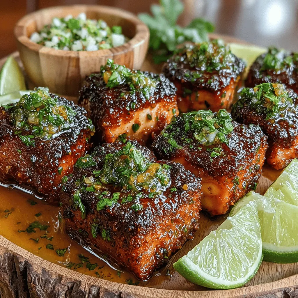 To achieve the perfect texture for your Spicy Mango Glazed Salmon Bites, follow these cooking instructions carefully. Start by ensuring your salmon is cut into bite-sized pieces, about one to one and a half inches thick. This size allows for quick and even cooking, ensuring that they remain juicy on the inside while achieving a nice sear on the outside.