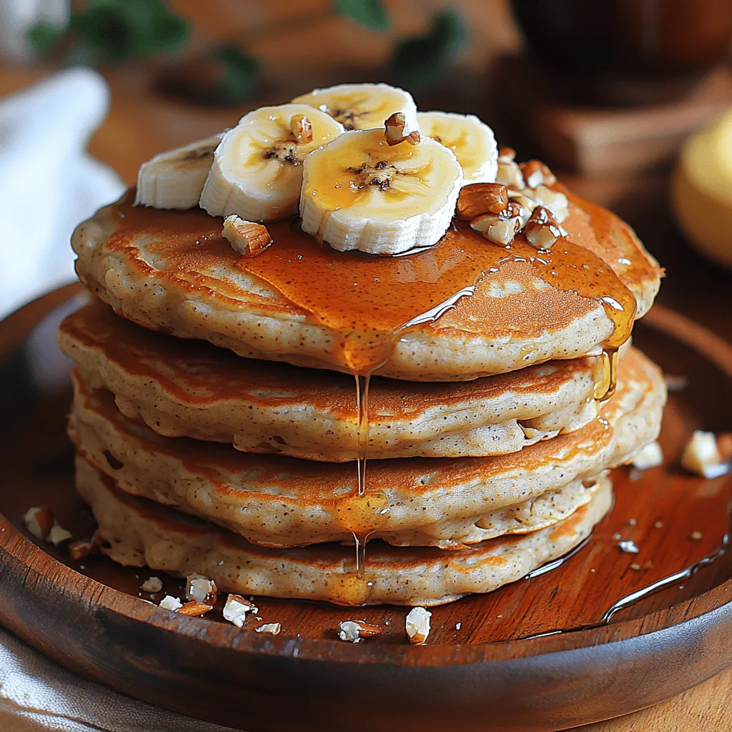 Pancakes are a beloved breakfast staple that transcends cultures and generations, each variation bringing a unique twist to the table. Among these delightful options, fluffy banana oatmeal pancakes stand out for their wholesome ingredients and satisfying flavors. This recipe not only offers a delicious way to start your day, but it also carries with it a sense of tradition and comfort that many families cherish. The sweetness of ripe bananas combined with the hearty texture of oats creates a dish that is both nutritious and indulgent, making it a perfect choice for breakfast or brunch.
