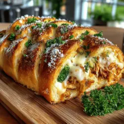 When it comes to comfort food, few dishes can compete with the rich and creamy allure of chicken Alfredo. Now, imagine that sumptuous flavor encased in a golden, flaky crescent braid. This is exactly what the Creamy Baked Chicken Alfredo Crescent Braid offers—a delightful fusion of creamy goodness and easy preparation that’s sure to impress your family and friends. Whether you're preparing a weeknight dinner, hosting a potluck, or planning a special gathering, this dish stands out not just for its taste but also for its visually striking presentation.