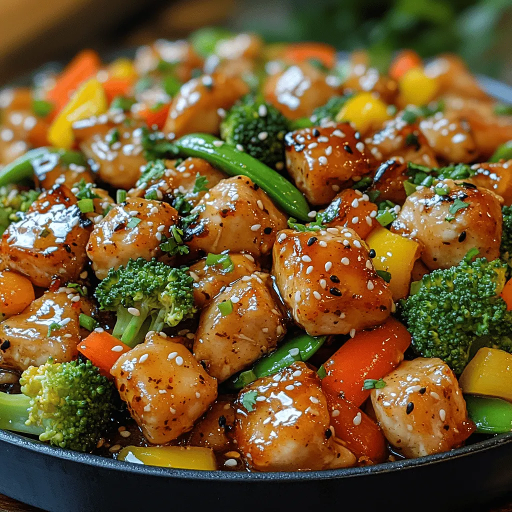 In today’s fast-paced world, the challenge of preparing a delicious and nutritious meal can often feel overwhelming. With countless responsibilities vying for our attention, it's easy to resort to takeout or processed foods. However, with the right recipe, you can whip up a delightful dish that is both flavorful and healthy in no time. Enter the Sweet & Savory Honey Garlic Chicken Stir Fry—a culinary gem that combines tender chicken, vibrant vegetables, and a mouthwatering sauce, all ready in just 30 minutes. This recipe is not only a fantastic solution for busy weeknights but also an impressive option for family gatherings or dinner parties.