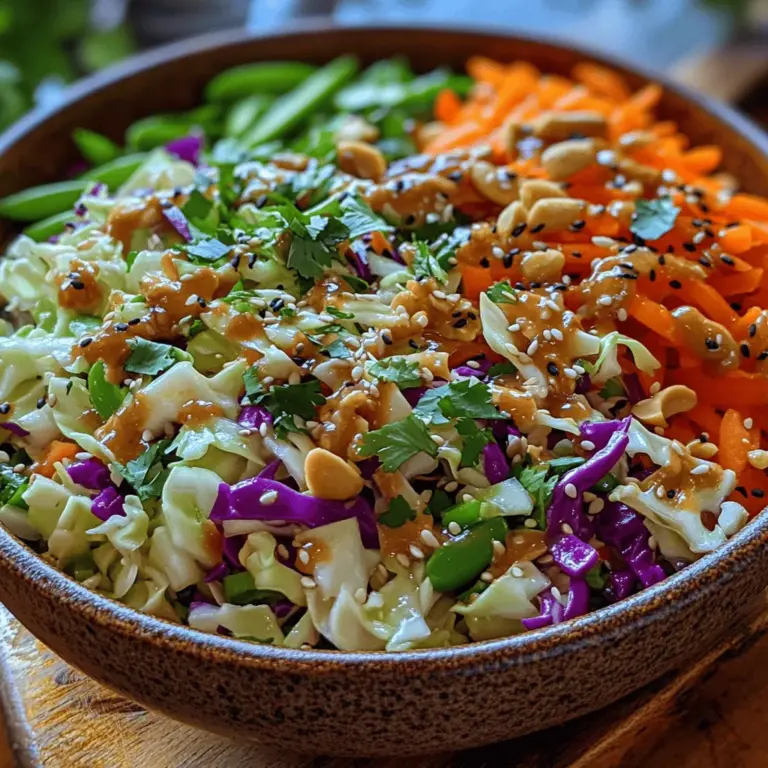 Slaws, with their refreshing crunch and vibrant colors, have gained immense popularity across various cuisines worldwide. From classic coleslaws served at summer barbecues to exotic variations featuring tropical fruits and zesty dressings, these salads are celebrated for their versatility and ability to complement a wide range of dishes. Among the myriad of slaw recipes, the Crunchy Asian Slaw with Peanuts stands out as a particularly delightful option, offering a harmonious blend of textures and flavors that make it suitable for any occasion.