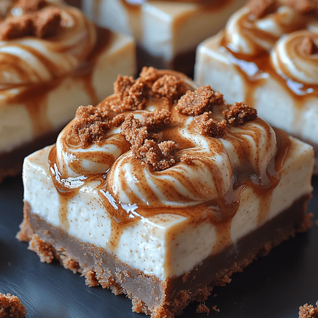 If you have a sweet tooth and love indulgent desserts, you'll want to get to know the Decadent Biscoff Cheesecake Bars. This recipe perfectly marries the creamy richness of cheesecake with the unique, spiced flavor of Biscoff cookies, resulting in a delightful treat that’s sure to impress. These cheesecake bars are not just desserts; they're a celebration of flavors that bring together the nostalgia of childhood treats and the sophistication of gourmet cuisine.