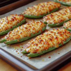 In recent years, the demand for healthy snacks and appetizers has surged, as more people seek out guilt-free alternatives to traditional party fare and everyday munchies. Whether you're hosting a gathering, enjoying a movie night at home, or simply looking for a nutritious treat, finding options that are both delicious and good for you can often feel like a challenge. Enter Crispy Parmesan Green Bean Bites—a delightful fusion of fresh vegetables and savory flavors that not only satisfies your cravings but also nourishes your body.