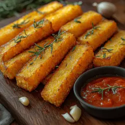 Polenta, a beloved staple in Italian cuisine, is made from ground corn and can be transformed into a variety of dishes, from creamy comfort food to crispy snacks. Its versatility makes it a favorite among home cooks and chefs alike, capable of adapting to flavors from around the world. One of the most exciting ways to enjoy polenta is by turning it into crispy fries, offering a delightful gluten-free alternative to traditional potato fries. Polenta fries are not only easy to prepare but also present an opportunity to indulge in a delicious homemade snack or side dish that can elevate any meal.