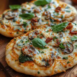 Flatbreads have carved out a beloved niche in culinary traditions across the globe. From the soft and pillowy naan of India to the crispy and versatile pita of the Middle East, flatbreads offer a canvas for an array of toppings and flavors. Their simplicity and adaptability make them a favorite in both casual and gourmet dishes, allowing home cooks and chefs alike to experiment with ingredients and styles. Among the many creative flatbread recipes, the Creamy Garlic Alfredo Flatbread stands out as a truly indulgent option, perfect for those seeking a comforting yet sophisticated meal.