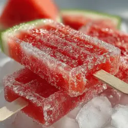 Summer is the perfect season for refreshing treats, and nothing embodies the essence of summer quite like homemade popsicles. These Refreshing Watermelon Bliss Pops offer a vibrant, sweet escape from the heat, making them an ideal snack for warm days. Bursting with the natural sweetness of ripe watermelon and a hint of zesty lime, these pops not only satisfy your sweet tooth but also provide a nutritious option for hot summer afternoons. This article will guide you through the benefits of watermelon, the simplicity of the recipe, and step-by-step instructions to create this delightful summer treat at home.