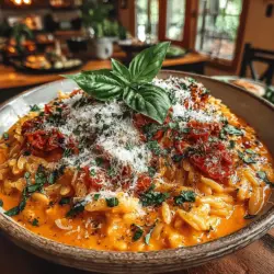 To truly appreciate Creamy Roasted Red Pepper Orzo, it’s essential to delve into its core ingredients, each contributing to the dish's overall flavor and nutritional profile.