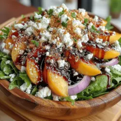 As the warm sun casts its golden glow and the days stretch longer, summer beckons us to embrace light, refreshing meals that celebrate the vibrant produce of the season. Summer salads are a delightful way to incorporate fresh ingredients into our diets, providing not only nourishment but also a burst of flavors that awaken the palate. Among the myriad of seasonal salads, the "Peachy Greens Delight" stands out as a quintessential dish that perfectly balances sweetness, tanginess, and a variety of textures. This recipe is ideal for those seeking a light, nutritious meal or a vibrant side dish that complements any summer gathering.