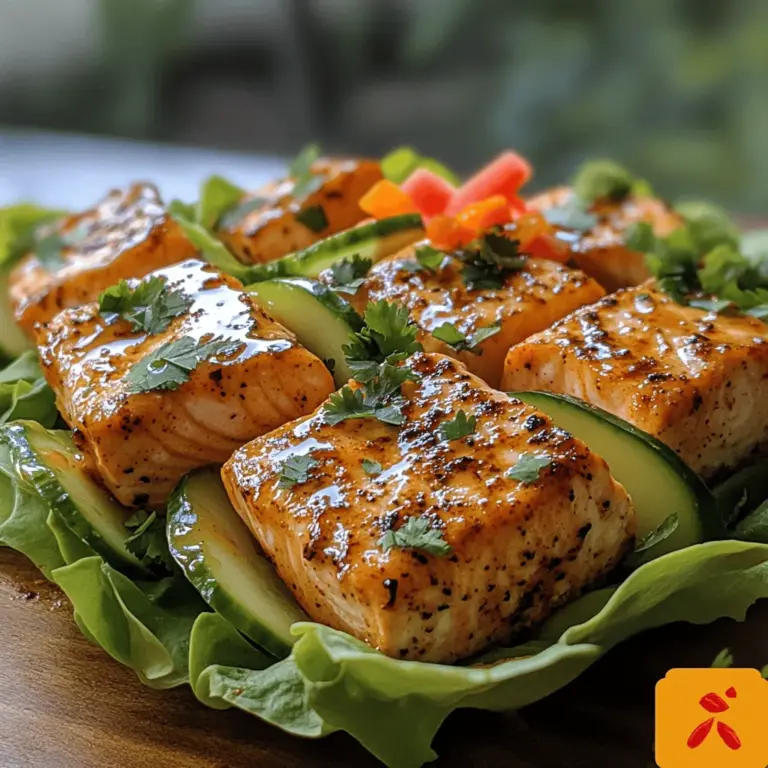 Salmon lettuce wraps with watermelon glaze are not just a dish; they are an experience that tantalizes the taste buds while promoting a healthy lifestyle. This dish combines the rich, savory flavor of salmon with the sweet, refreshing notes of watermelon, resulting in a delightful contrast that is as pleasing to the eye as it is to the palate. The vibrant colors and textures of this dish make it an ideal choice for summer gatherings, light lunches, or as an impressive appetizer for dinner parties.