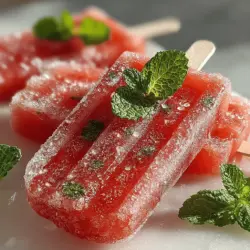 As the sun shines brighter and temperatures soar, the craving for cool, refreshing treats becomes almost irresistible. Frozen treats are a quintessential part of summer, offering a delightful way to beat the heat and enjoy the season. Among the myriad of options available, watermelon pops stand out as a particularly enticing choice. These frozen delights are not only delicious but also embody a healthy, guilt-free indulgence that can be enjoyed by all ages.