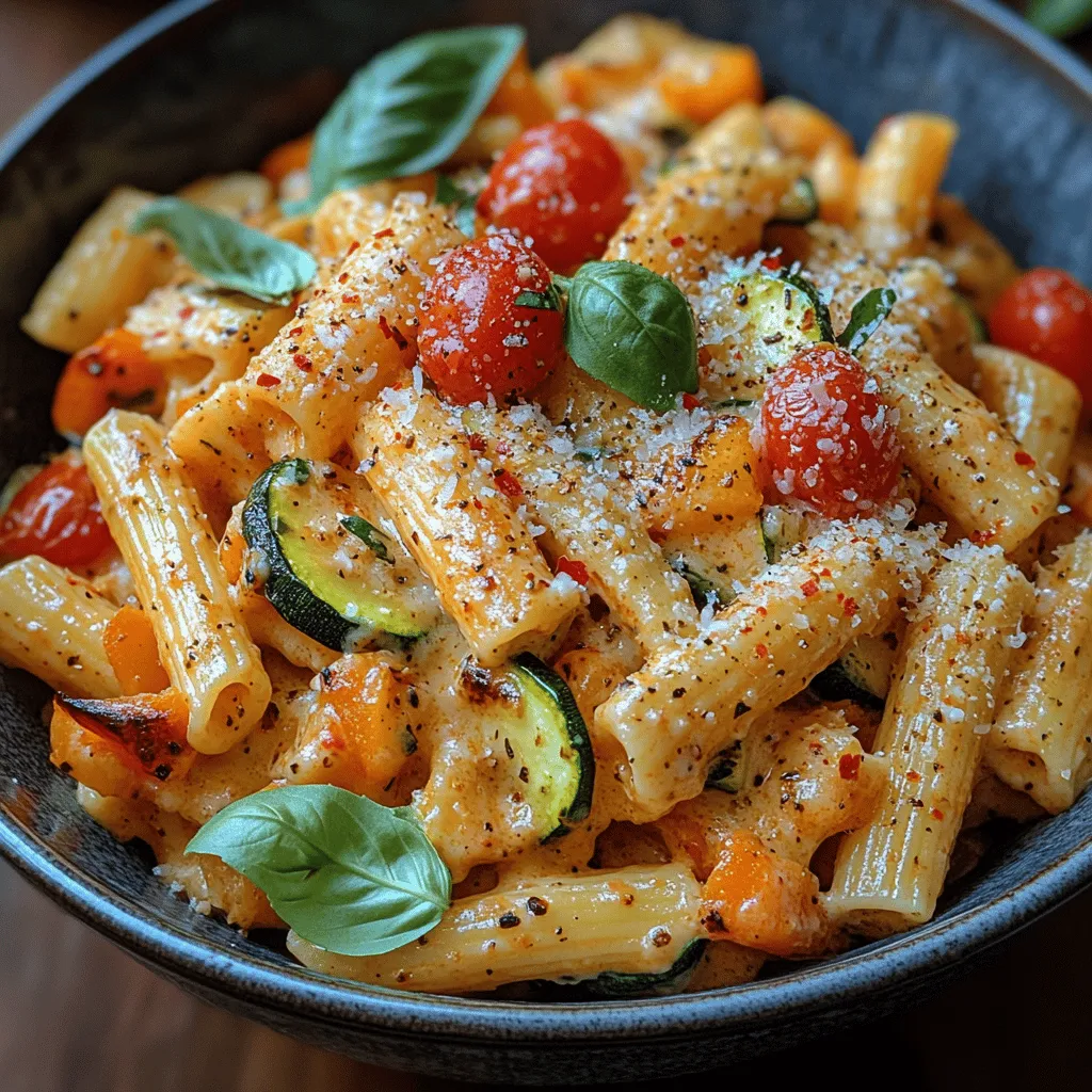 When it comes to comfort food, few dishes can rival the satisfaction offered by a warm plate of creamy pasta. The Creamy Roasted Veggie Pasta stands out not only for its rich and decadent sauce but also for the vibrant array of roasted vegetables that enhance both its flavor and nutritional profile. This dish is a true celebration of wholesome ingredients, making it a perfect option for family dinners, meal prep, or an impressive dish for entertaining guests.