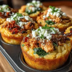 If you're on the lookout for a dish that combines convenience, flavor, and versatility, look no further than Sun-Dried Tomato Chicken Orzo Cups. This innovative recipe is not only a feast for the senses but also a practical choice that fits seamlessly into various dining occasions. Whether you're prepping for a busy week ahead, planning an impressive appetizer for a gathering, or seeking a satisfying family dinner, these orzo cups check all the boxes.