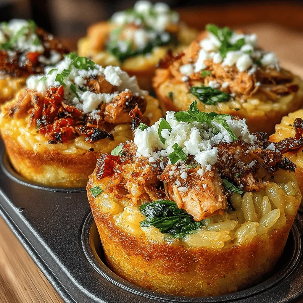 If you're on the lookout for a dish that combines convenience, flavor, and versatility, look no further than Sun-Dried Tomato Chicken Orzo Cups. This innovative recipe is not only a feast for the senses but also a practical choice that fits seamlessly into various dining occasions. Whether you're prepping for a busy week ahead, planning an impressive appetizer for a gathering, or seeking a satisfying family dinner, these orzo cups check all the boxes.