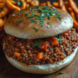 In recent years, the culinary landscape has seen an incredible surge in the popularity of plant-based meals. As more individuals embrace vegetarian and vegan lifestyles, the demand for hearty, satisfying dishes that nourish the body while tantalizing the taste buds has skyrocketed. Among the plethora of options, lentils stand out as a protein-rich powerhouse that lends itself beautifully to a variety of recipes. One such dish that has garnered attention for its rich flavor and comforting texture is the Hearty Barbecue Lentil Sloppy Joes. This innovative twist on a classic favorite not only pleases the palate but also serves as a nutritious alternative to traditional meat-based sloppy joes.