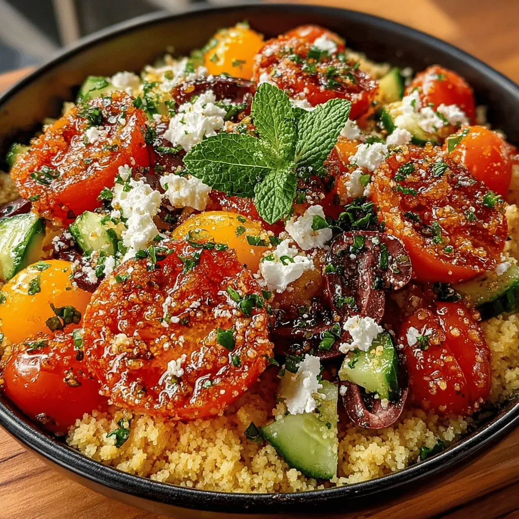 Mediterranean cuisine is renowned not only for its rich flavors but also for its emphasis on fresh ingredients and healthful preparations. With a focus on vegetables, whole grains, fish, and healthy fats, this culinary tradition offers an abundance of dishes that are both satisfying and nutritious. As the temperatures rise during the summer months, many people gravitate towards lighter meals that are easy to prepare and refreshing to eat. One such dish is the Chilled Mediterranean Couscous Salad—a vibrant mix of ingredients that not only tantalizes the taste buds but also provides essential nutrients to keep you energized throughout the day.