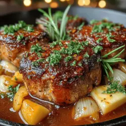 When it comes to cooking pork chops, timing and temperature are crucial. The USDA recommends cooking pork to an internal temperature of 145°F (62.8°C) followed by a three-minute rest time. This ensures that the pork is safe to eat while retaining its natural juices.