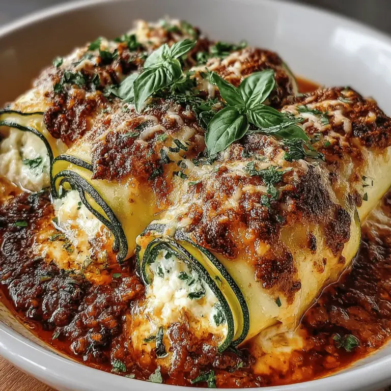 In the realm of comfort food, few dishes hold the same revered status as lasagna. However, traditional lasagna, with its layers of pasta, rich meat sauces, and generous helpings of cheese, can sometimes feel heavy and indulgent. Enter zucchini lasagna roll-ups—a delightful and nutritious alternative that captures the essence of the classic dish while offering a lighter, healthier spin. These roll-ups not only satisfy the craving for a hearty meal but also provide an excellent opportunity to incorporate more vegetables into your diet.