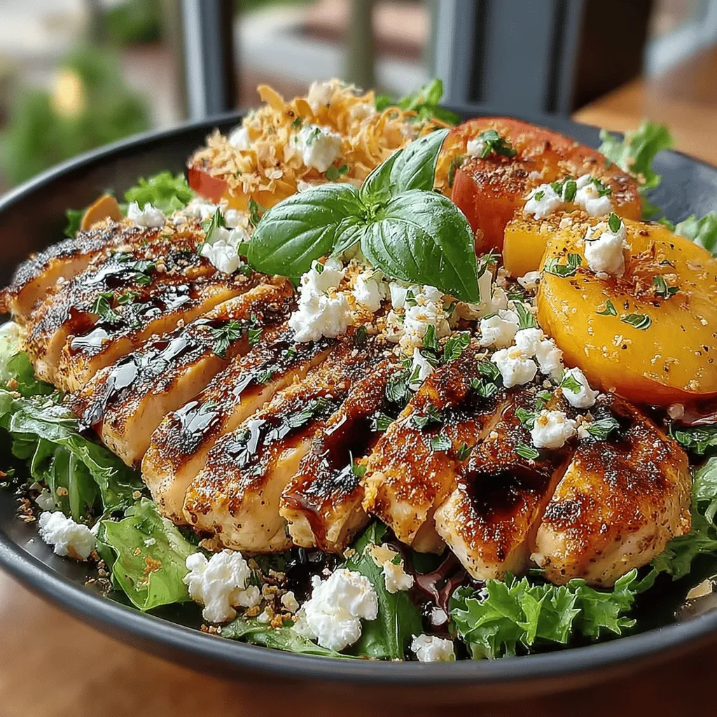 In the world of salads, few dishes can compete with the delightful combination of sweet and savory flavors found in a Grilled Peach Chicken Salad. This vibrant dish brings together tender grilled chicken, juicy peaches, and a medley of fresh greens, creating a culinary experience that is both refreshing and satisfying. The appeal of this salad lies not only in its flavor but also in its nutritional benefits, making it an ideal choice for health-conscious individuals and food enthusiasts alike.