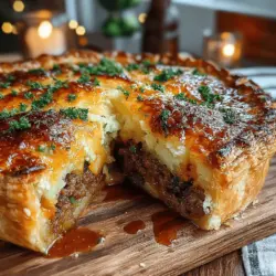 In the world of comfort food, few dishes evoke the same sense of warmth and satisfaction as a hearty ground beef and potato pie. This savory pie combines tender ground beef, creamy potatoes, and a medley of vegetables, all encased in a flaky crust. Perfect for family dinners or casual gatherings, this recipe is not only delicious but also relatively easy to make. It offers a delightful blend of flavors and textures that will satisfy even the pickiest eaters. In this article, we will delve into the flavors, techniques, and ingredients that make this dish a beloved classic, ensuring you can create a pie that will become a staple in your kitchen.