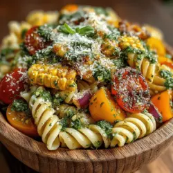Discover the delightful combination of flavors in this Sunny Sweet Corn & Pesto Pasta Salad. Perfect for summer barbecues, picnic gatherings, or as a quick weeknight meal, this recipe brings together fresh ingredients and vibrant colors for a dish that not only pleases the palate but also nourishes the body. With an easy-to-follow preparation process and minimal cooking time, this pasta salad is sure to become a staple in your culinary repertoire.