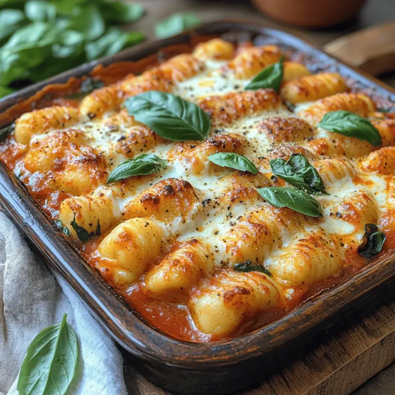 If you're looking for a dish that encapsulates comfort and indulgence, look no further than gnocchi. This beloved Italian dish, characterized by its tender dumplings, has captured the hearts and palates of many around the world. Gnocchi, derived from the Italian word "nocca," meaning knuckle, is a versatile base that can be prepared in numerous ways. Among these, the Cheesy Bliss Baked Gnocchi stands out as a delightful combination of flavors and textures, making it the perfect embodiment of comfort food.