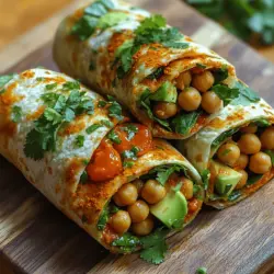 In recent years, wraps have surged in popularity as a convenient and versatile meal option in modern cuisine. They provide a canvas for a myriad of flavors and ingredients, making them suitable for a wide range of dietary preferences. From classic turkey and cheese to vibrant vegetarian combinations, wraps are customizable and can cater to diverse palates. Among the many delectable options, Smoky Harissa Chickpea Wraps stand out as a particularly enticing choice. This recipe not only delivers an explosion of flavors but also packs a nutritional punch, making it a perfect fit for anyone seeking a healthy yet satisfying meal.