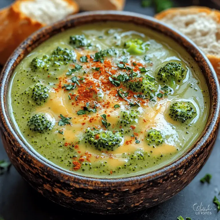 As the days grow shorter and the air turns crisp, there's nothing quite as comforting as a warm bowl of soup. It’s a universal truth that soups have a unique ability to provide solace, particularly during the colder months. Among the myriad of soup varieties, one that stands out for its rich, creamy texture and vibrant flavor is the classic broccoli cheese soup. This recipe, affectionately dubbed "Velvety Green Delight," encapsulates the essence of comfort food while also offering a healthy twist.