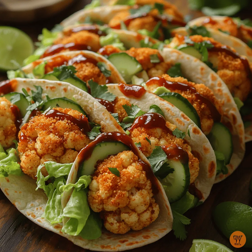 In recent years, the demand for plant-based meals has surged dramatically, reflecting a growing awareness of the health benefits and environmental impact of our food choices. People are increasingly seeking alternatives to traditional meat-based dishes, and this shift has opened the door to a world of creative culinary possibilities. One such delightful creation is the Crunchy BBQ Cauliflower Wraps, a dish that not only satisfies cravings for texture and flavor but also aligns with a variety of dietary preferences, including vegan and gluten-free options.