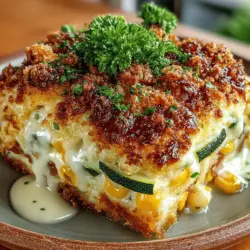 As the summer months roll in, gardens and farmers' markets overflow with vibrant vegetables, and among the stars of this seasonal bounty are zucchini and sweet corn. The Creamy Zucchini & Sweet Corn Casserole is a delightful dish that showcases these fresh ingredients in a rich, satisfying way. With its luscious, creamy texture and a medley of flavors, this casserole is not just a dish; it's a celebration of summer's harvest.