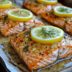 Looking for a light, healthy, and delicious dinner option that can please the whole family? The Zesty Lemon Herb Salmon Bake is the perfect recipe to meet your needs. This dish not only tantalizes your taste buds with its vibrant flavors but also offers a range of nutritional benefits, making it a favorite among health-conscious eaters. The combination of fresh salmon, zesty lemon, and fragrant herbs creates a symphony of tastes that are both refreshing and fulfilling.