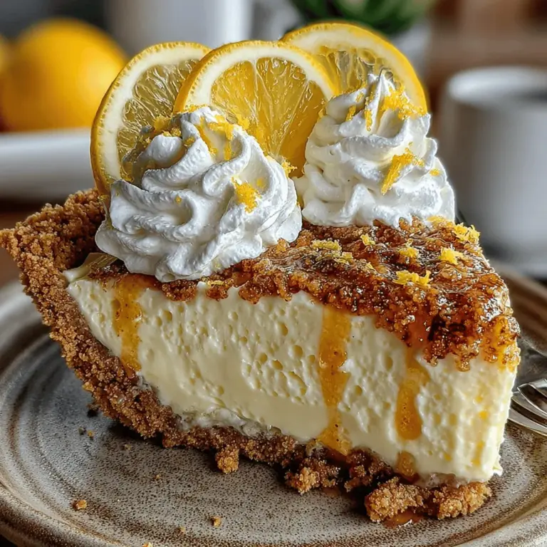 As the temperatures rise and the days grow longer, the appeal of no-bake desserts becomes ever more pronounced. These treats offer a refreshing escape from the heat while eliminating the need to turn on the oven, making them ideal for summer gatherings, backyard barbecues, and family dinners. Among the myriad of no-bake options available, the Zesty No-Bake Lemon Icebox Pie stands out as a vibrant and easy-to-make dessert that delights the palate with its perfect balance of sweet and tart flavors.