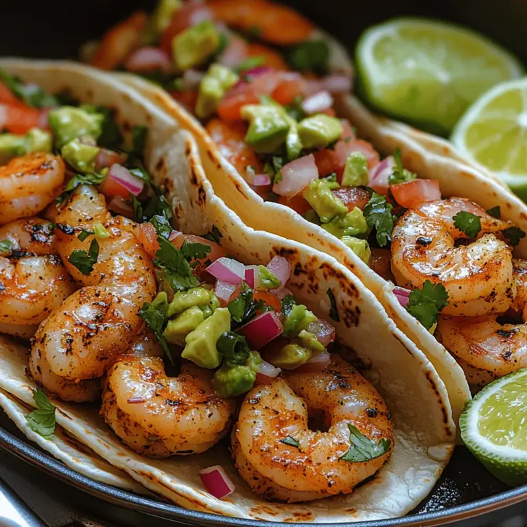 In the vibrant world of Mexican cuisine, street tacos stand out as a beloved staple, celebrated for their bold flavors and fresh ingredients. Among these, Zesty Lime Shrimp Street Tacos bring a delightful twist to traditional recipes, combining succulent shrimp with a refreshing avocado salsa. These tacos are not just a meal; they are an experience, encapsulating the essence of street food with their vibrant flavors and easy preparation. Whether you’re hosting a summer gathering or simply looking to spice up your weeknight dinners, this recipe is sure to impress. This article will guide you through the preparation of these mouthwatering tacos, exploring their ingredients, cooking methods, and presentation tips that will captivate both family and friends.