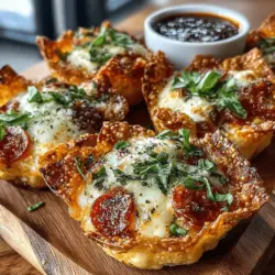 Pizza has long been celebrated as one of the world’s most beloved dishes, combining a crispy crust, savory tomato sauce, gooey cheese, and a variety of toppings to create a meal that pleases countless palates. Its versatility allows for endless customization, making it a favorite for both casual gatherings and festive occasions. However, if you’re looking for a fun and bite-sized twist on this classic, mini pepperoni pizza wonton cups are an exciting option that promises to delight.