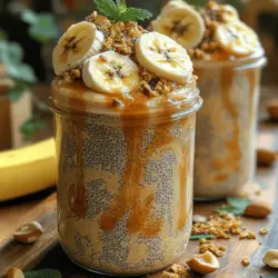 In the quest for healthy dessert options, the Creamy Banana Chia Delight stands out as a delectable choice that harmonizes nutrition and flavor. This quick and easy recipe combines the natural sweetness of ripe bananas with the unique texture of chia seeds, creating a creamy pudding that is as satisfying as it is wholesome. Ideal for a snack, breakfast, or a guilt-free indulgence after dinner, this dish allows you to enjoy a sweet treat without compromising your health goals.