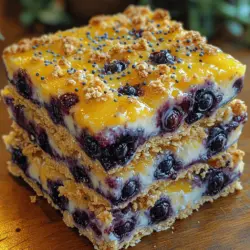 If you’re searching for a dessert that perfectly balances flavor, texture, and nutrition, look no further than Zesty Lemon Blueberry Dream Bars. These delightful treats are not only a feast for the taste buds but also a visually appealing addition to any dessert table. With their bright citrus notes and sweet blueberry bursts, they promise to be a refreshing option, especially during warmer months when fruit takes center stage.