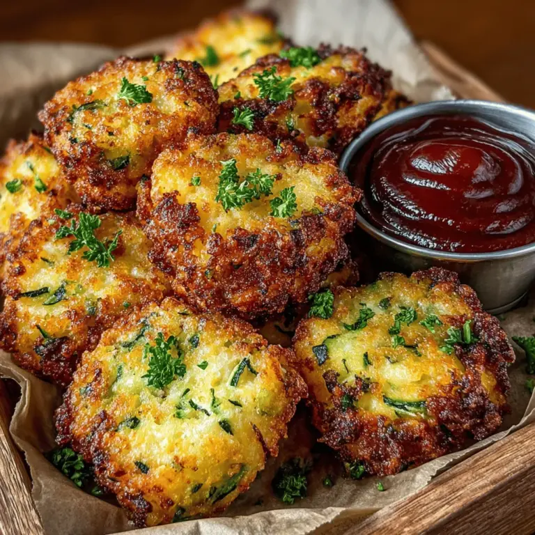 Tater tots have long held a cherished spot in comfort food cuisine, adored for their crispy exterior and soft, pillowy interior. These bite-sized morsels of fried potato goodness have evolved over the years, finding their way into school lunches, casual gatherings, and even gourmet menus. Their versatility knows no bounds, as they can be seasoned, dipped, and served in a variety of ways. However, as health consciousness grows, so does the desire for lighter, more nutritious alternatives to traditional recipes. Enter the Zesty Zucchini Tater Tot—a delightful twist on the classic favorite that infuses it with a healthy dose of vegetables.