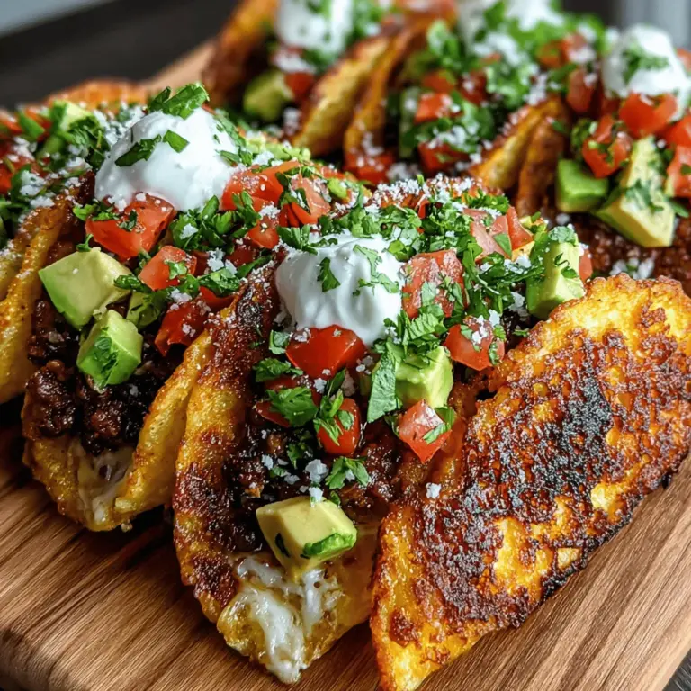 In the realm of culinary innovation, few dishes capture the imagination quite like Zucchini Pancake Tacos. This delightful fusion combines the heartiness of pancakes with the savory goodness of tacos, providing a unique and health-conscious alternative for meals throughout the day. Whether you’re looking for a satisfying breakfast, a light lunch, or a creative dinner option, zucchini pancake tacos have you covered. They not only offer a burst of flavor but also present a fantastic way to sneak more vegetables into your diet.