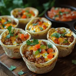 Breakfast tacos have swiftly emerged as a beloved staple in modern cuisine, captivating taste buds with their perfect blend of flavors and textures. Originating from the vibrant culinary landscape of Texas, these delightful creations have become a versatile and delicious option for breakfast enthusiasts around the world. They are an ideal morning meal, offering a satisfying combination of protein, vegetables, and spices, all wrapped in a warm tortilla. However, making breakfast tacos can sometimes feel like a time-consuming endeavor, especially on busy mornings. That’s where our innovative approach of using a muffin tin comes into play, allowing you to whip up mini breakfast tacos that are not only quick to prepare but also visually appealing and easy to serve.