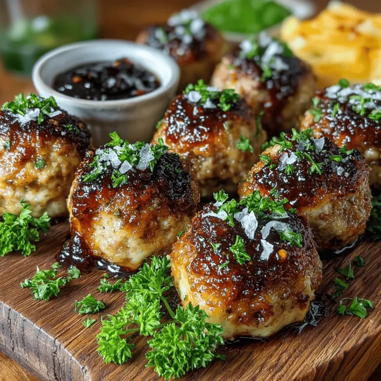 Baked Fig Jam Meatballs are a delightful fusion of flavors that elevate traditional meatballs to a whole new level. This innovative dish combines the savory richness of meatballs with the sweet, luscious notes of fig jam, creating a unique culinary experience that tantalizes the taste buds. Whether you're hosting a dinner party, preparing a family meal, or looking for a creative appetizer for game day, these meatballs are sure to impress. Their versatility allows them to shine on any table, making them a perfect choice for both casual gatherings and special occasions.